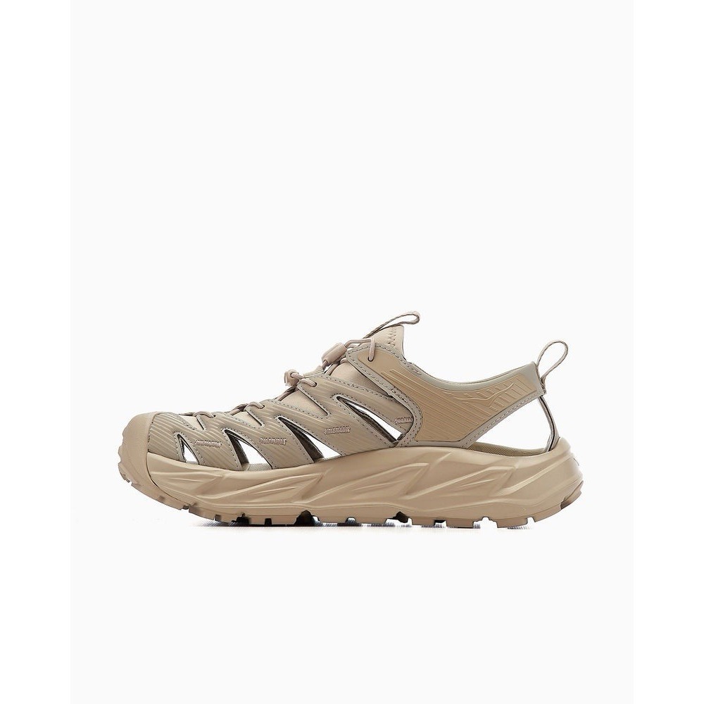 Hoka Hopara Unisex Mens 8.5 / Women's 9.5 Walking Sandals Shoes Oxford Tan NEW - Picture 2 of 9